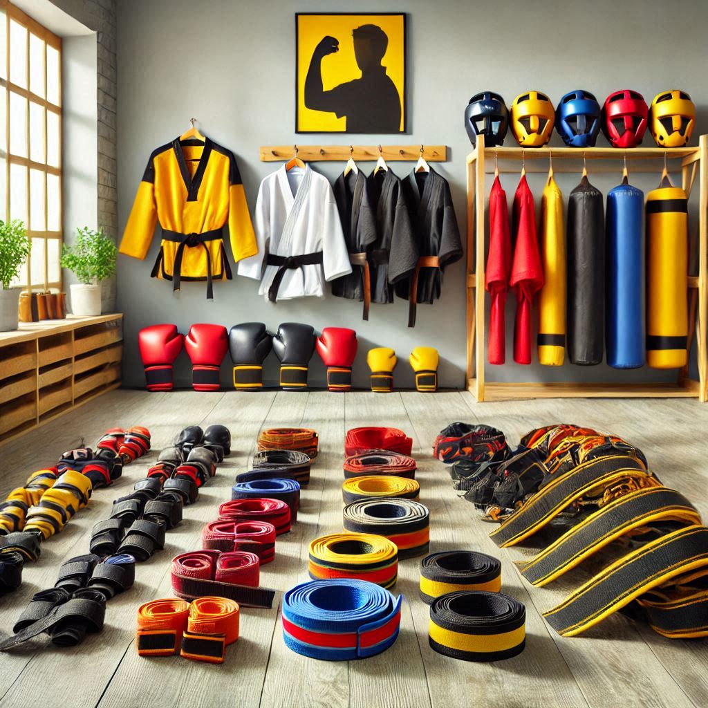 Martial-arts-gear-and-equipment The Ultimate Guide to Martial Arts: Karate, Taekwondo, and Judo