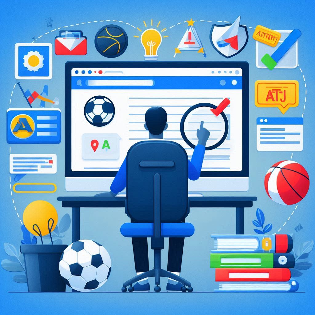A-person-selecting-sports-related-topics-on-a-computer-screen-to-build-authority-in-a-specific-sports-niche-4 How to Make Money Doing Sports Blogging: A Complete Guide